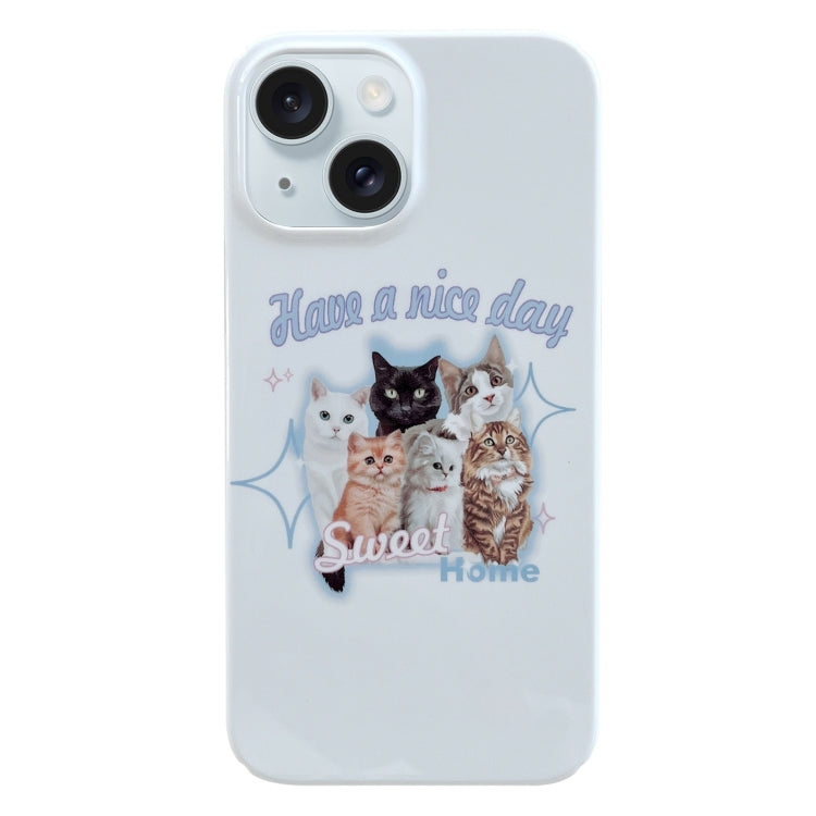 Custodia per iPhone 15 con motivo dipinto