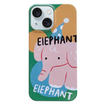 Custodia per iPhone 15 con motivo dipinto