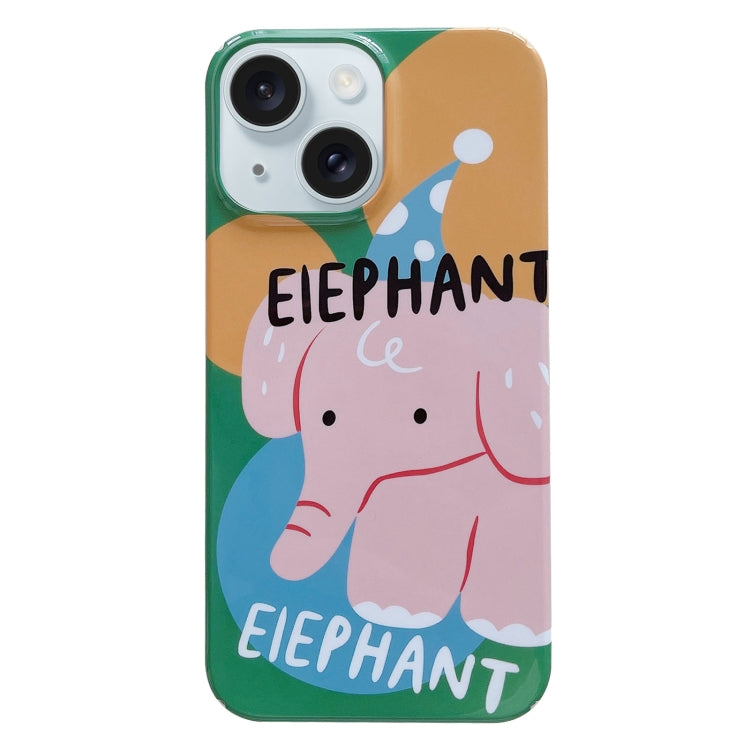 Custodia per iPhone 15 con motivo dipinto