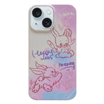 Custodia per iPhone 15 con motivo dipinto