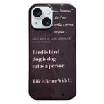 Custodia per iPhone 15 con motivo dipinto