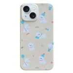 Custodia per iPhone 15 con motivo dipinto