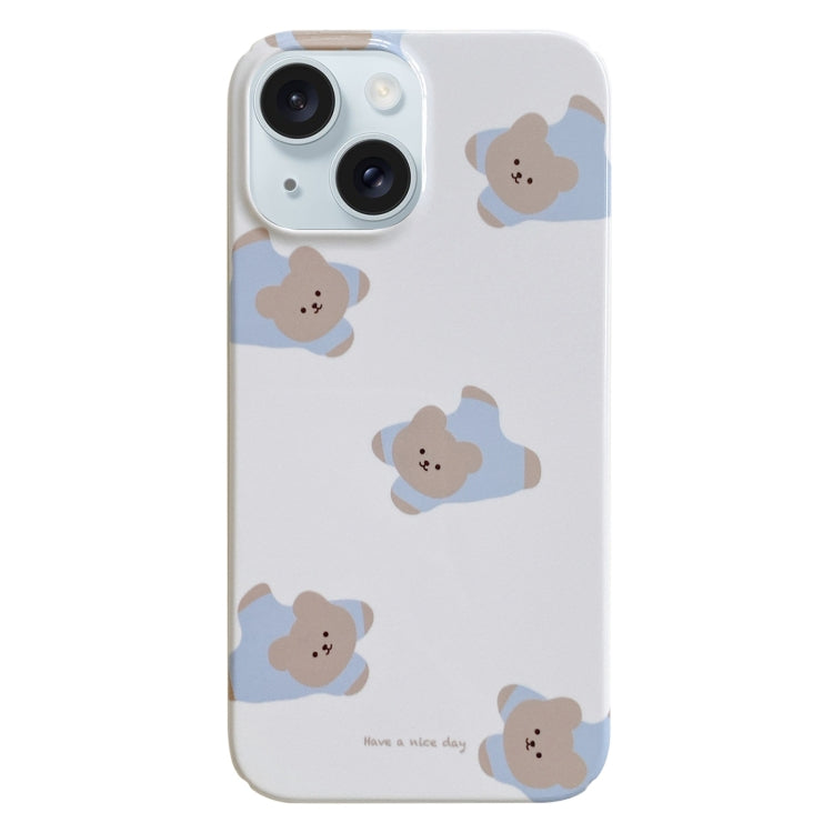 Custodia per iPhone 15 con motivo dipinto