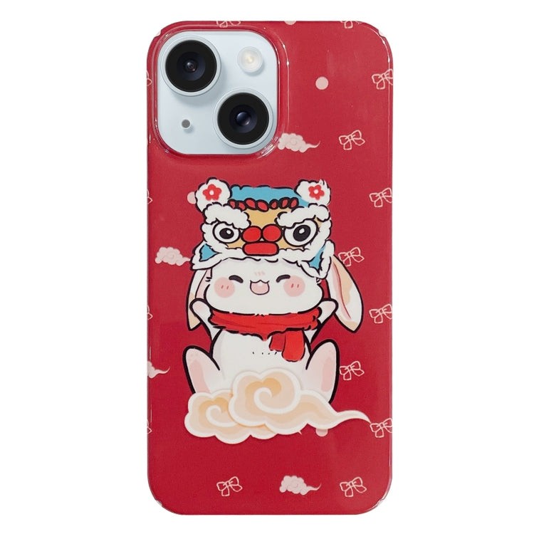 Custodia per iPhone 15 con motivo dipinto