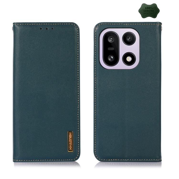 Custodia in pelle di vacchetta con strato superiore nappa per OnePlus Nord CE6