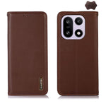 Custodia in pelle di vacchetta con strato superiore nappa per OnePlus Nord CE6