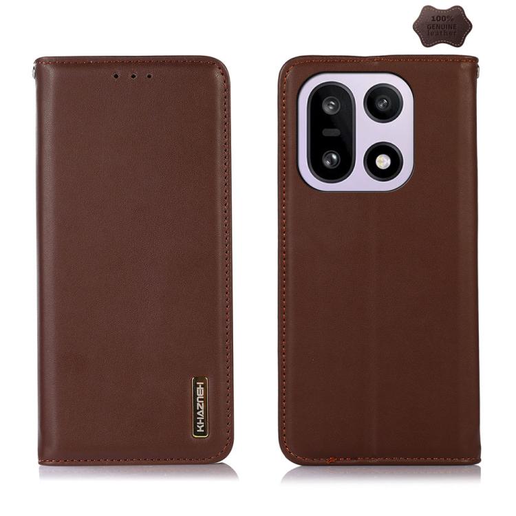 Custodia in pelle di vacchetta con strato superiore nappa per OnePlus Nord CE6