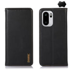Custodia in pelle di vacchetta con strato superiore nappa per OnePlus Nord CE6