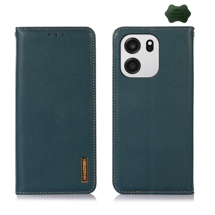 Custodia in pelle di vacchetta con strato superiore nappa per OnePlus Nord CE6