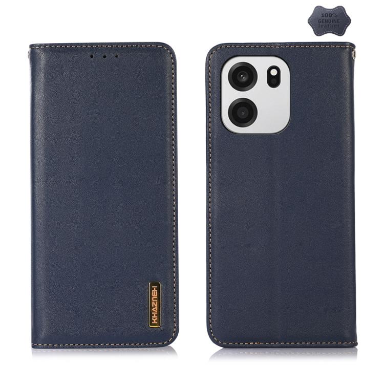 Custodia in pelle di vacchetta con strato superiore nappa per OnePlus Nord CE6
