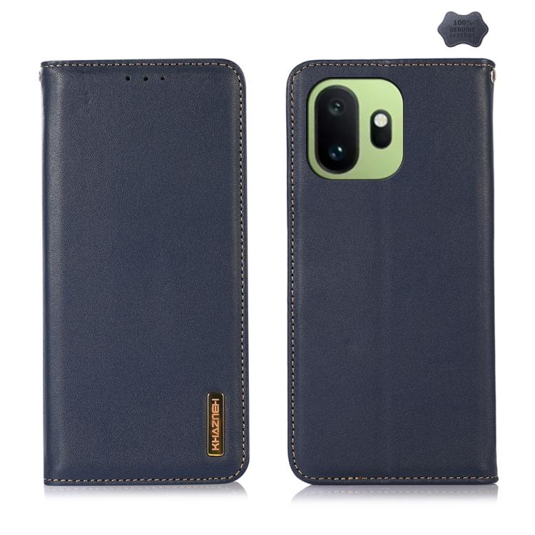 Custodia in pelle di vacchetta con strato superiore nappa per OnePlus Nord CE6