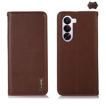 Custodia in pelle di vacchetta con strato superiore nappa per OnePlus Nord CE6