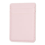 Adesivo posteriore in pelle PU con slot per carte