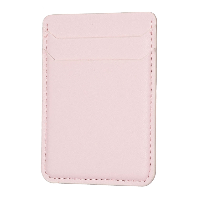 Adesivo posteriore in pelle PU con slot per carte