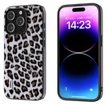 Custodia leopardata per iPhone 14 Pro e Pro Max