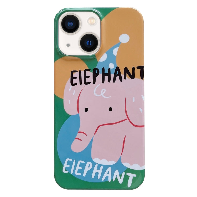 Custodia PC con motivo dipinto per iPhone 13