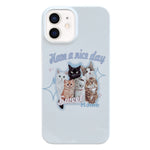 Custodia iPhone 12 con motivo dipinto
