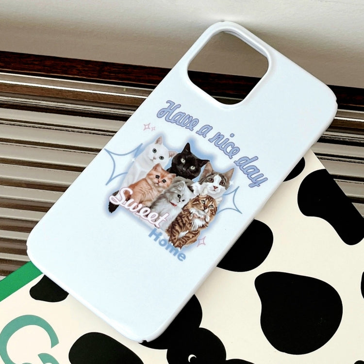 Custodia iPhone 12 con motivo dipinto