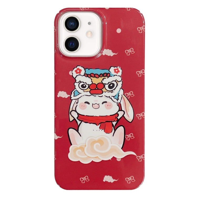 Custodia iPhone 12 con motivo dipinto