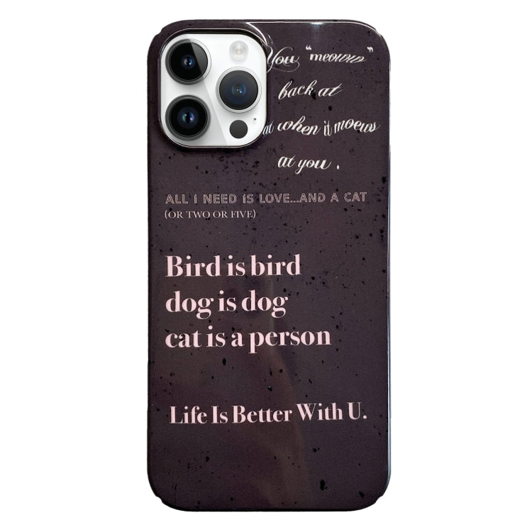 Custodia PC con motivo dipinto per iPhone 13 Pro