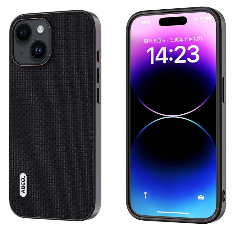 Custodia in pelle per iPhone 15 e 14 ABEEL