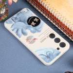 Custodia silicone antiurto per Samsung Galaxy A21s e A21