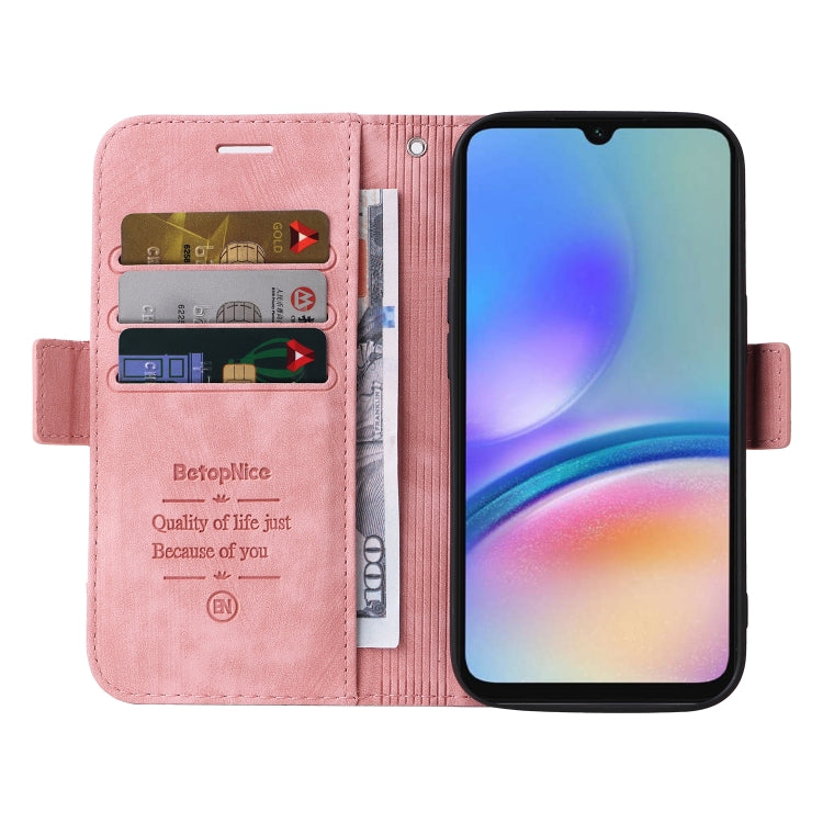 Custodia portafoglio in pelle per Samsung Galaxy A05s