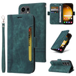Custodia portafoglio in pelle per smartphone Samsung Galaxy