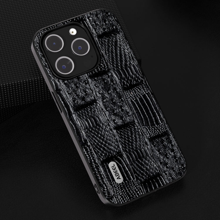 Custodia in vera pelle per iPhone 15, 15 Pro e 15 Pro Max