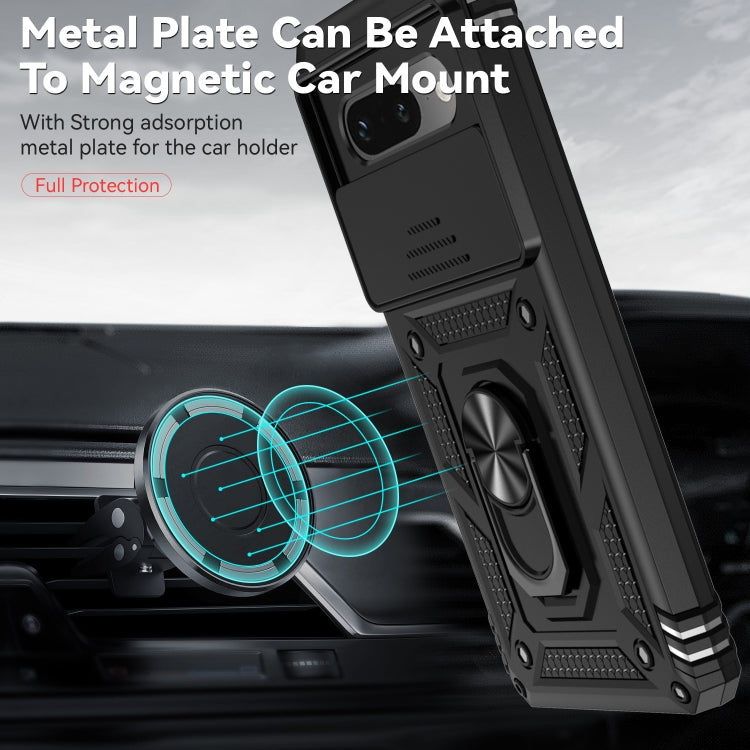 Custodia con supporto camshield scorrevole per Google Pixel 7a e 6a