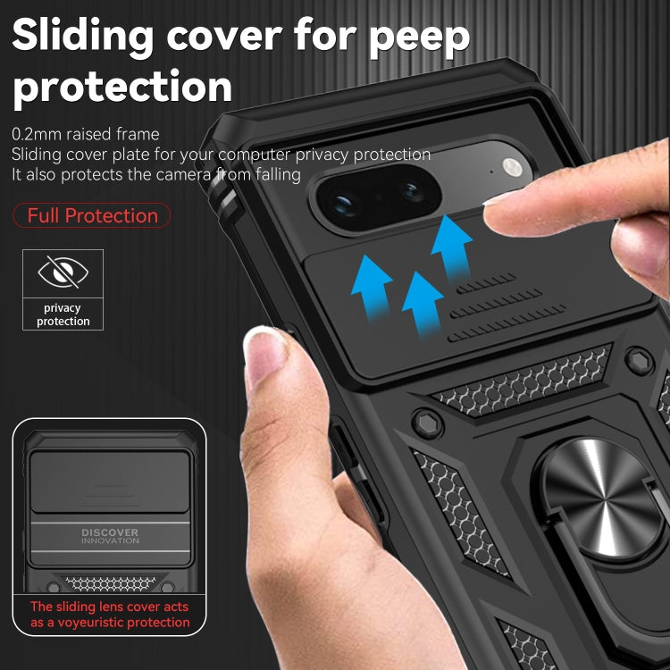 Custodia con supporto camshield scorrevole per Google Pixel 7a e 6a