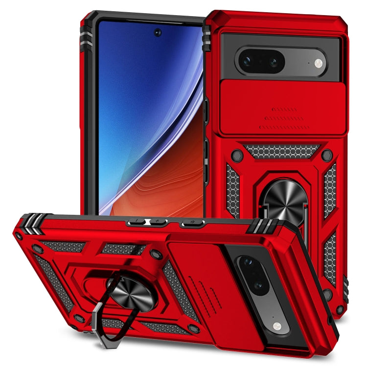 Custodia con supporto camshield scorrevole per Google Pixel 7a e 6a