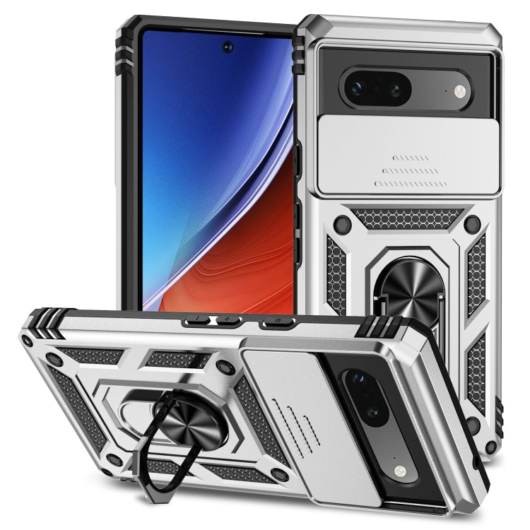 Custodia con supporto camshield scorrevole per Google Pixel 7a e 6a