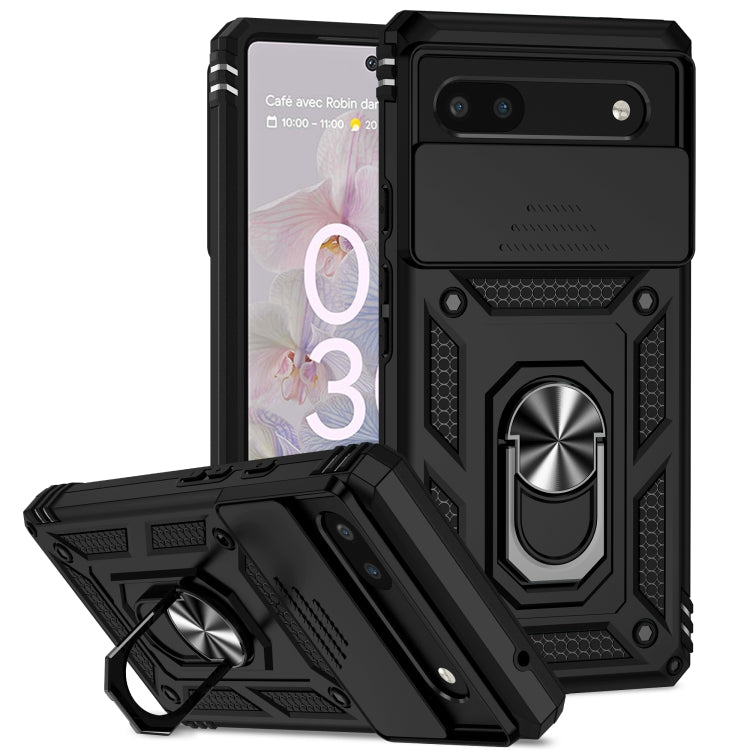 Custodia con supporto camshield scorrevole per Google Pixel 7a e 6a