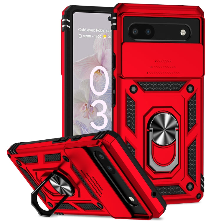 Custodia con supporto camshield scorrevole per Google Pixel 7a e 6a