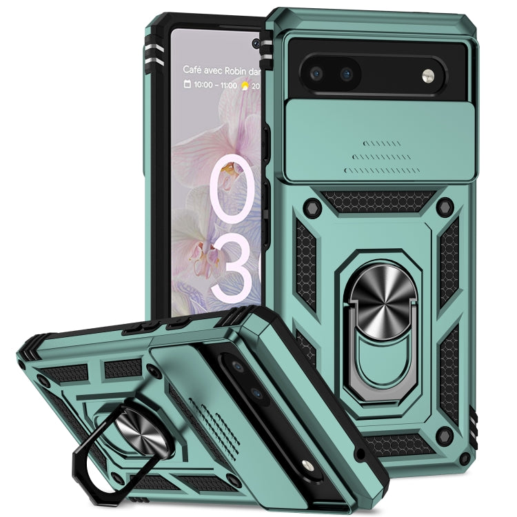 Custodia con supporto camshield scorrevole per Google Pixel 7a e 6a