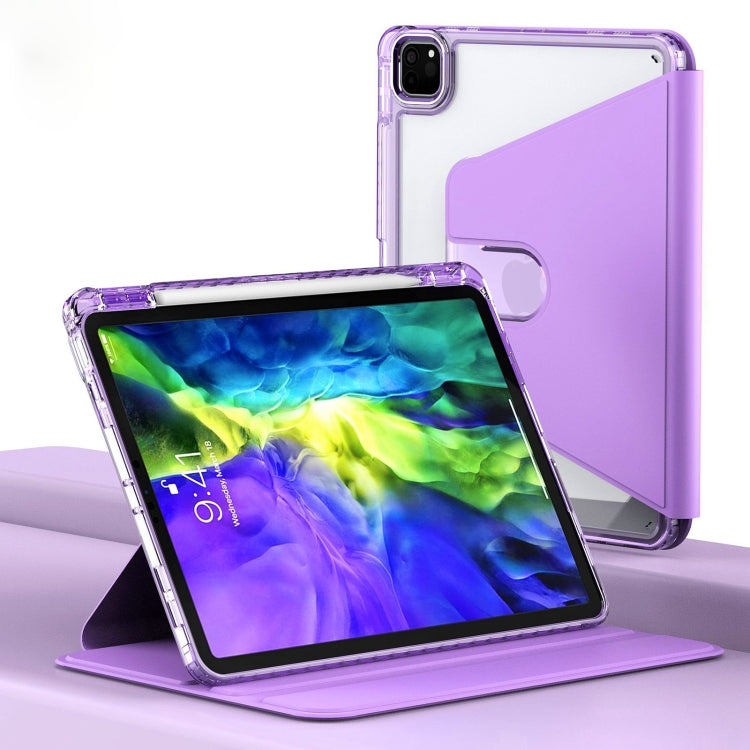 Custodia per iPad in pelle trasparente con rotazione a 360° - immagine 12