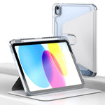 Custodia per iPad in pelle trasparente con rotazione a 360° - immagine 15