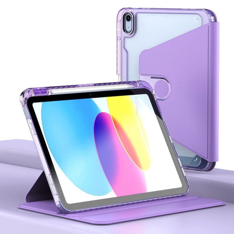 Custodia per iPad in pelle trasparente con rotazione a 360° - immagine 16