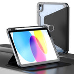 Custodia per iPad in pelle trasparente con rotazione a 360° - immagine 17