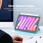 Custodia per iPad in pelle trasparente con rotazione a 360° - immagine 3