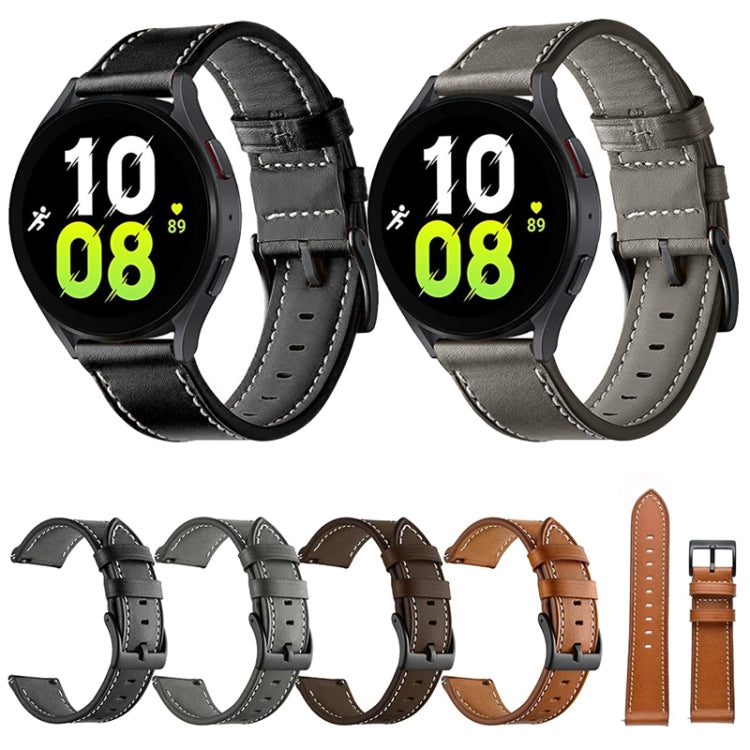 Cinturino in vera pelle con fibbia per Garmin Venu
