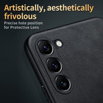 Custodia TPU e pelle per Samsung Galaxy S25 5G