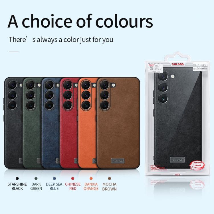 Custodia TPU e pelle per Samsung Galaxy S25 5G