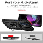 Custodia con supporto Camshield scorrevole per Motorola Moto G 5G 2022