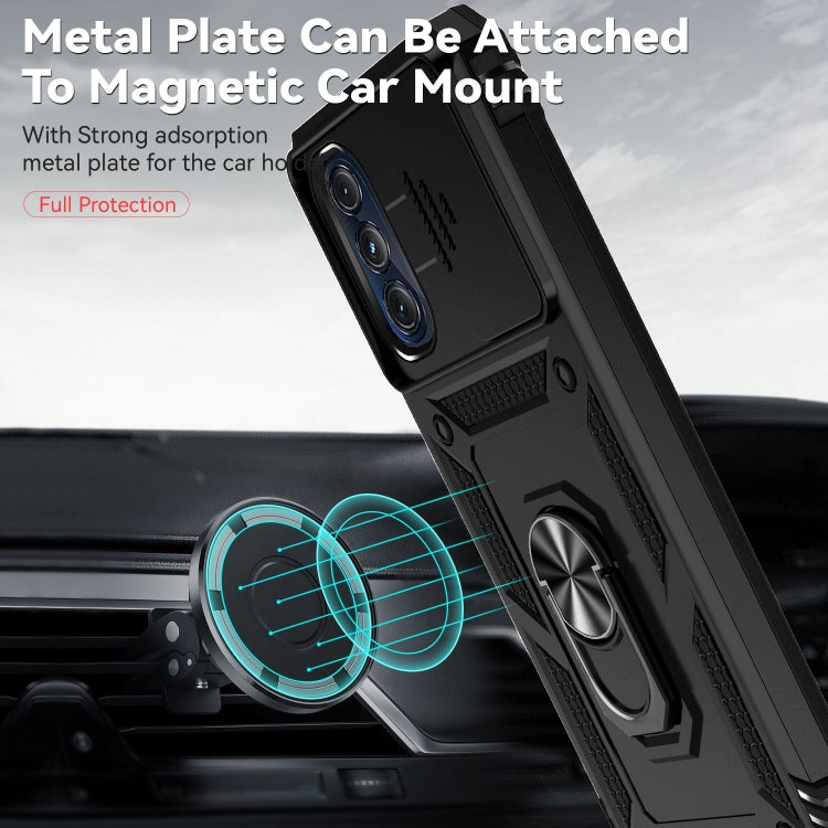 Custodia con supporto Camshield scorrevole per Motorola Moto G 5G 2022