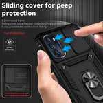 Custodia con supporto Camshield scorrevole per Motorola Moto G 5G 2022