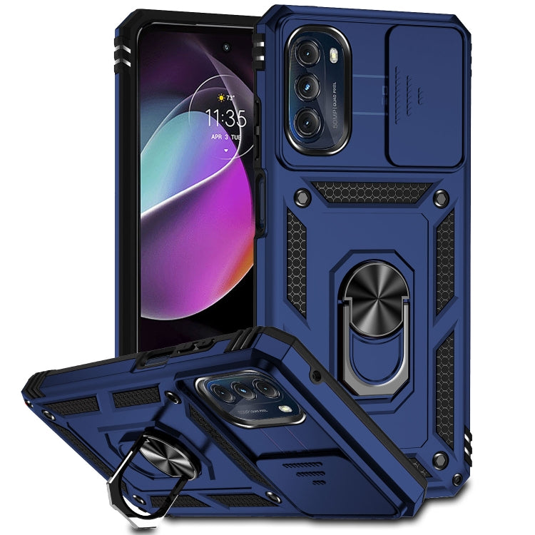 Custodia con supporto Camshield scorrevole per Motorola Moto G 5G 2022