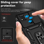 Custodia per telefono con supporto per camshield scorrevole, For Xiaomi Redmi 10A, For Xiaomi Redmi 10C, For Xiaomi Redmi Note 11E