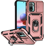 Custodia per telefono con supporto per camshield scorrevole, For Xiaomi Redmi Note 10 Pro, For Xiaomi Redmi Note 10, For Xiaomi Poco X3